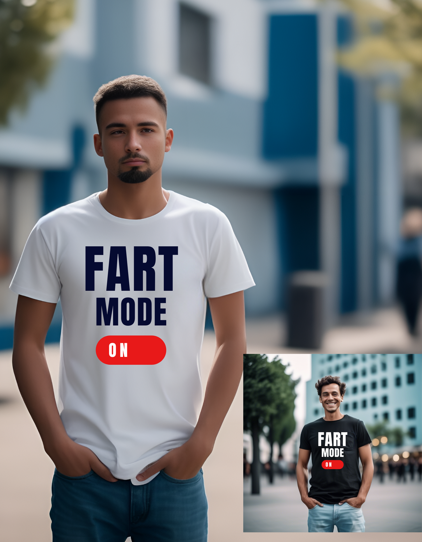 “Father’s Day Exclusive: Fart Mode On Dad T-Shirt - Perfect Gift for Dads