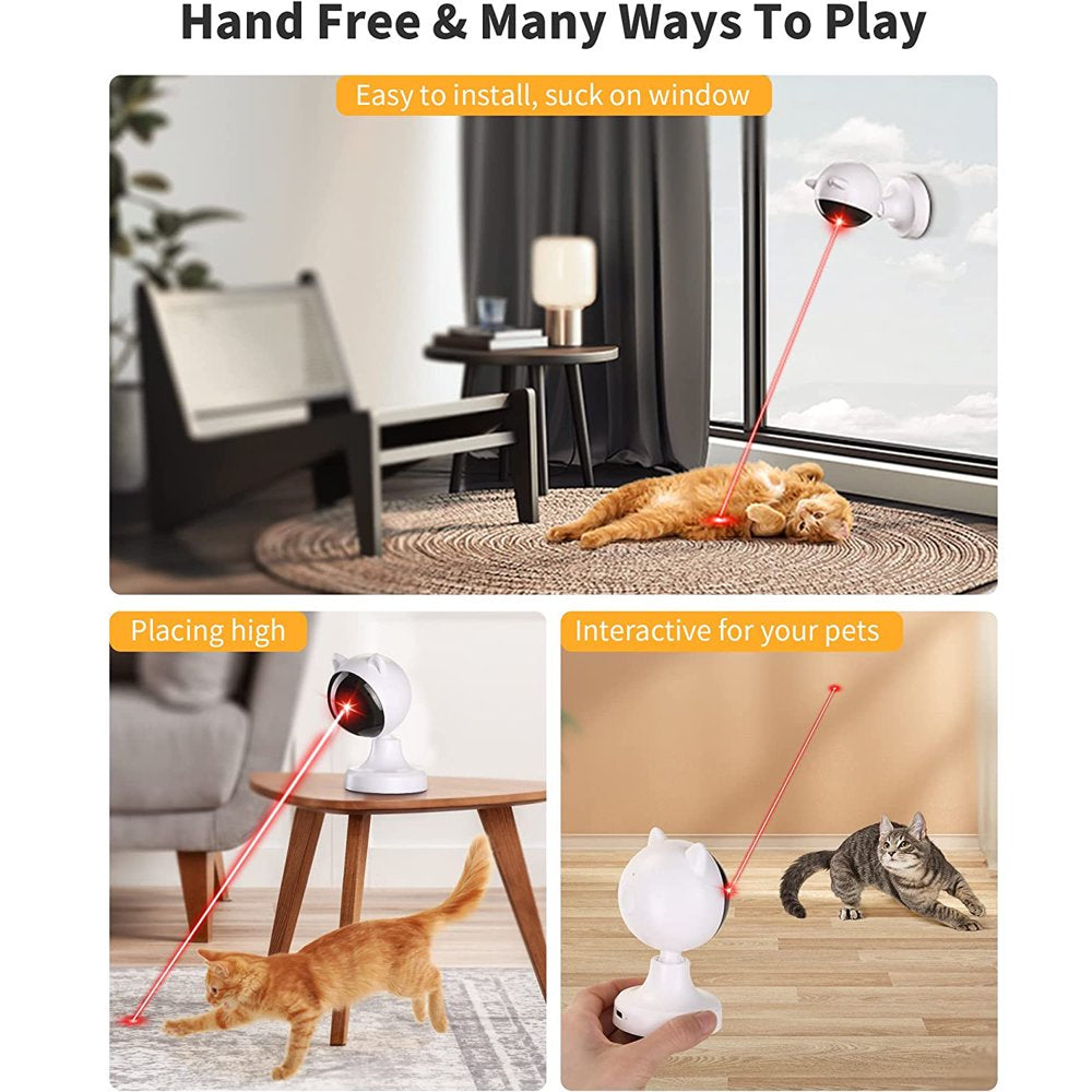 Kitty chase interactive 360 degree laser cat toy best sale