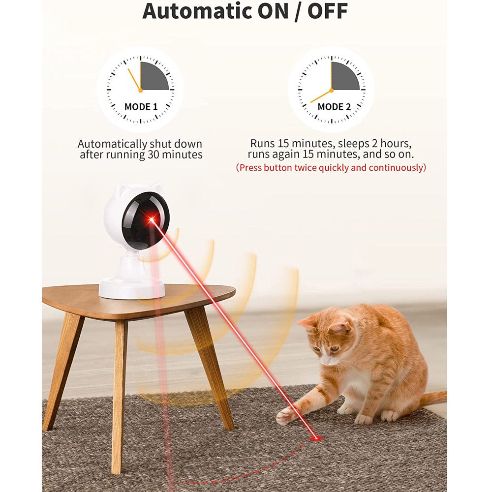 Automatic Cat Laser Toys Interactive Laser Cat Toys for Indoor Cats K SC Bargins